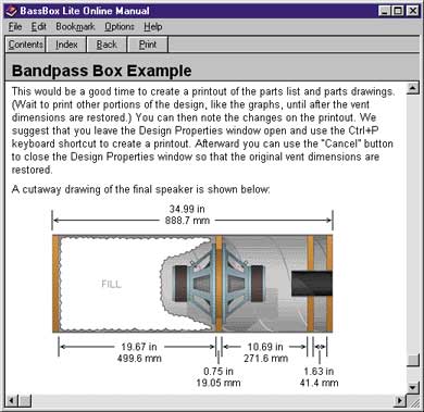 The BassBox Lite online manual.