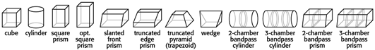 Box shapes modeled by BassBox Lite.